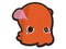 Grumpy Dumbo Octopus Multi-Color Embroidered Iron-On or Hook & Loop Patch Applique